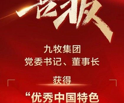 全國表彰！九牧集團黨委書記、董事長獲得“優秀中國特色社會主義事業建設者”稱號
