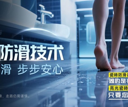 全新黑科技｜歐神諾鏡面防滑技術，讓您的家更安全！